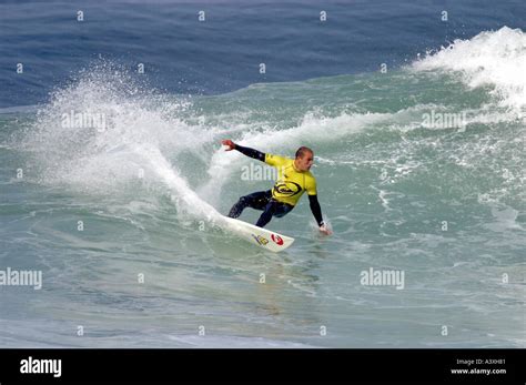 Pro Surfer Kelly Slater Stock Photo Alamy