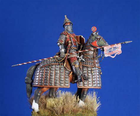 Russian Heavy Cavalry Kulikovo 1380 By Mario Venturi Medieval 15th Century Cavalry Diorama