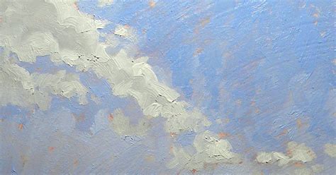 Heidi Malott Original Paintings Summer Clouds Landscape Contemporary