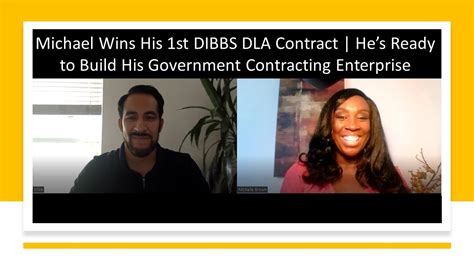 Michael Wins His 1st Dibbs Dla Contract Ready To Building His