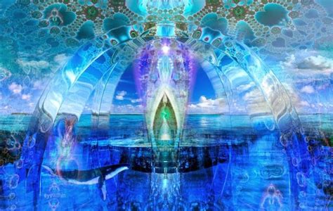 Living In 5th Dimensional Reality Cosmic Art Whale Visionary Art