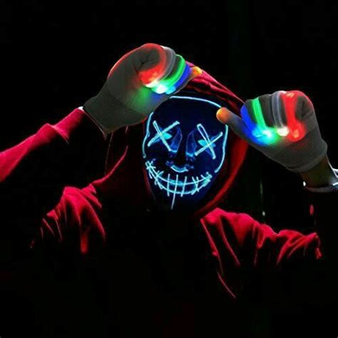 Pin On Hacker Neon Mask