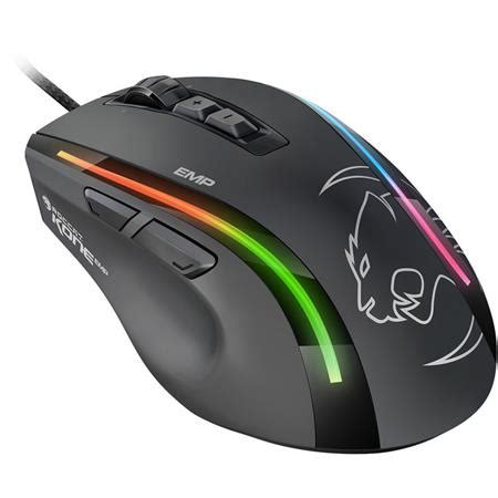N/a i did not install the software and have no need for it. Roccat Kone EMP Max Performance RGB Wired USB Gaming Mouse