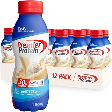 Premier Protein 30g Protein Shake Vanilla 115 Fl Oz Shake 12 Count