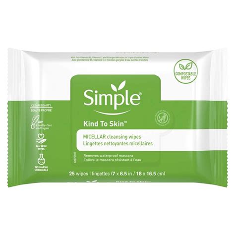 Simple Micellar Cleansing Wipes 25 Ct Pick Up In Store Today At Cvs