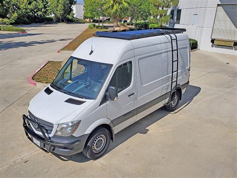 Aluminess Mercedes Sprinter Modular Roof Rack Main Line Overland