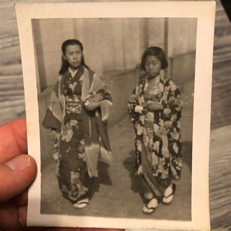 1940s 6pc lot japanese women in kimonos tokyo fashion kimono etsy