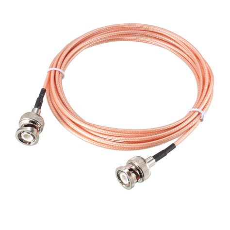 Bnc Male To Bnc Male Coax Cable Rg Low Loss Rf Coaxial Cable Ohm
