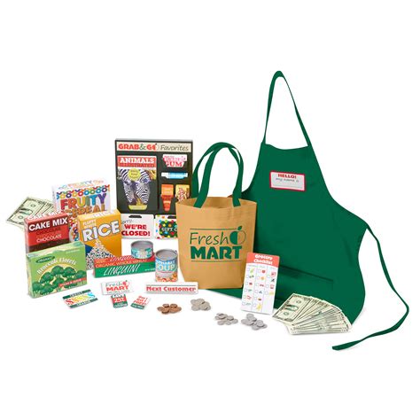 Melissa And Doug Fresh Mart Grocery Store Collection The Sensory Kids