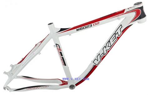 V Ket 6023d2 Ultralight Aluminum Mountain Bike Frame Multicolor 165 18