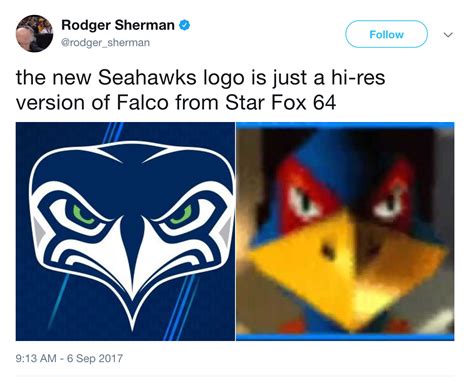 Falco Seattle Seahawks Logo Know Your Meme