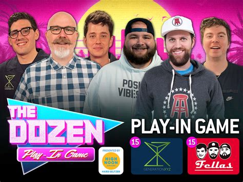 15 Gen Xyz Vs 15 The Fellas Play In Game The Dozen Trivia