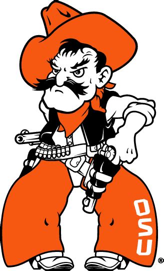Oklahoma State Cowboys Mascot Logo Ncaa Division I N R Ncaa N R