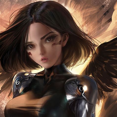 Other interior decorations and wallpaper services included in. 2932x2932 Alita Battle Angel Fantasy Fan Art 4k Ipad Pro ...