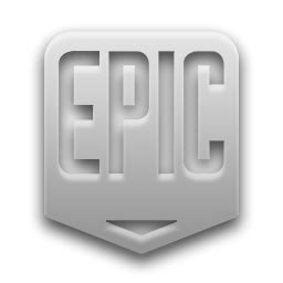 Are you experiencing the epic games launcher won't open issue? Epic Games Launcher - Token Icon Light by Flexo013 on ...