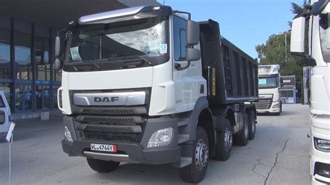 Daf Cf 430 Fad Gervasi Tipper Truck 2021 Exterior And Interior Youtube