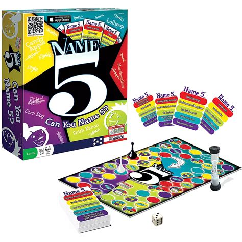 Name 5 Board Game Party City
