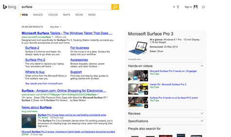 On your marks, select the start button and go! Bing Tests New Search Results Design