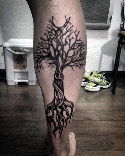 Unique Tree Of Life And Death Tattoo Best Tattoo Ideas