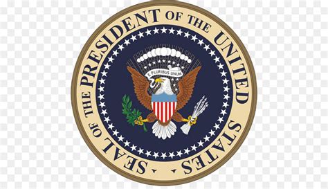 Executive Office Of The President Of The United States Seal White