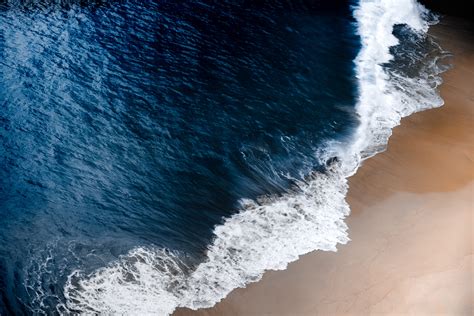 Blue Ocean Waves K Hd Nature K Wallpapers Images Backgrounds