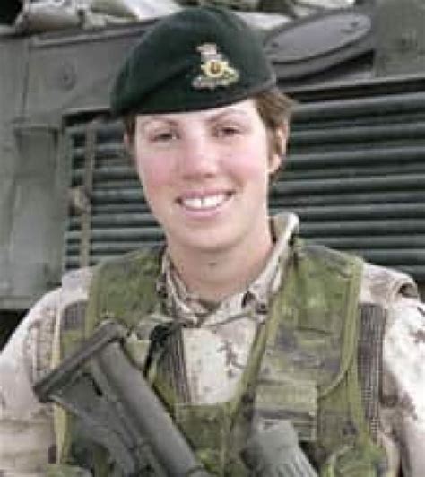 Canadian Woman 16th Soldier Killed In Afghanistan World Cbc News