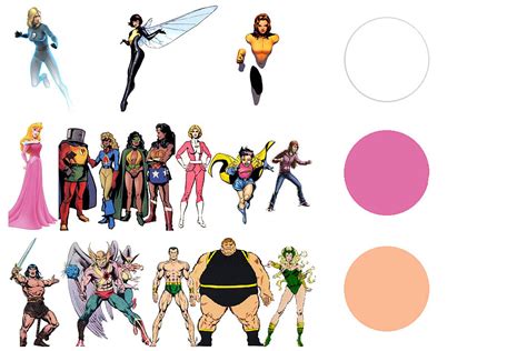 Superhero Color Theory The Outliers