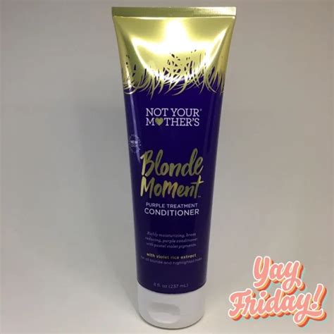 Not Your Mothers Blonde Moment Purple Treatment Conditioner Anti