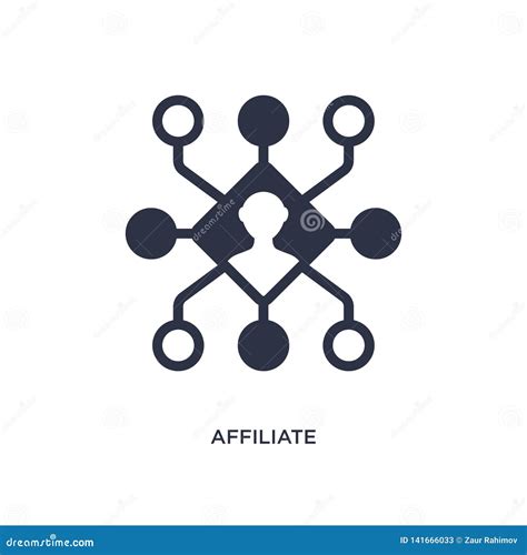 Affiliate Icon On White Background Simple Element Illustration From
