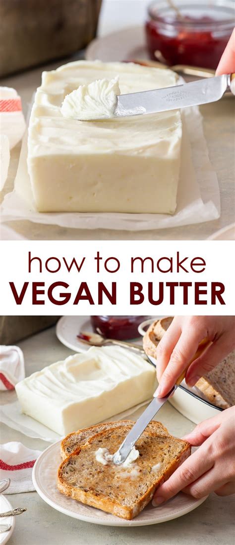 How To Make Vegan Butter Plant Based Butter Alternative The Loopy Whisk
