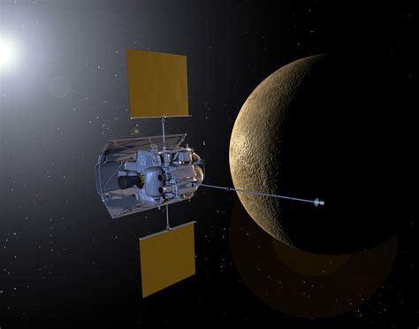 Nasas Long Lived Messenger Probe Slams Into Mercury
