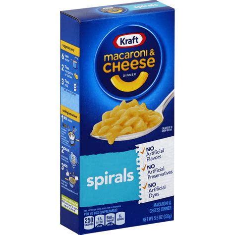 Kraft Macaroni And Cheese Spirals Nutrition Facts Besto Blog