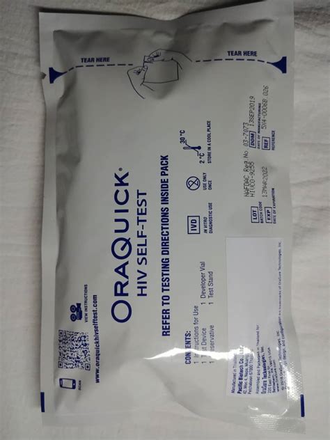 The test involves taking a swab of the inside of your nose and the back of your throat, using a long cotton bud. Oraquick: You Can Now Do HIV Test By Yourself At Home Using Saliva - Health - Nigeria
