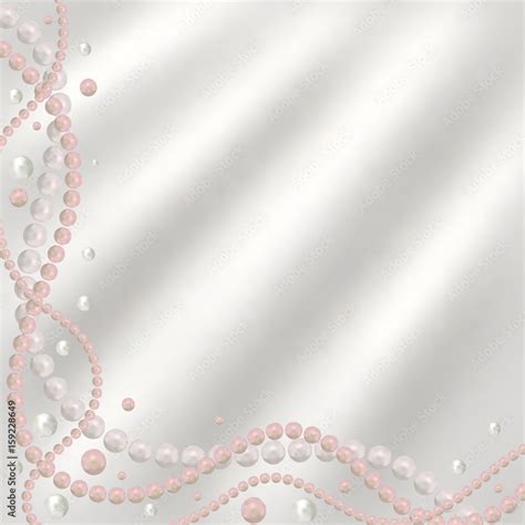 Abstract Vector Background With Beautiful 3d Shiny Natural White And