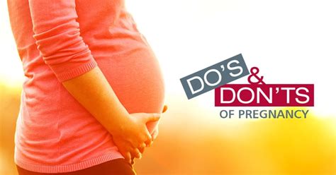 The Dos And Donts In Pregnancy An Evidence Based Review Obstetrics Gynecology
