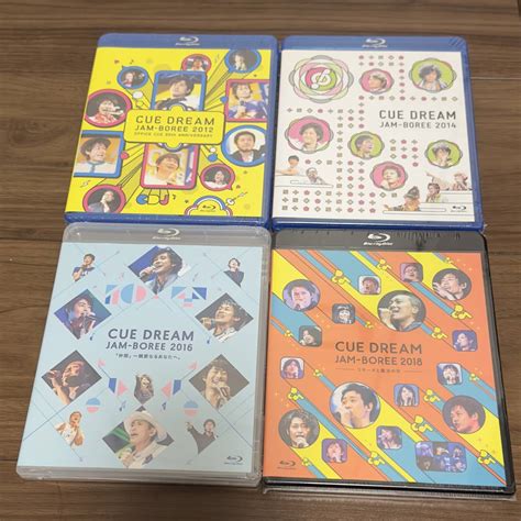 Cue Dream Jam Boree 2012 2014 2016 2018 Blu Ray 4本セット Team Nacs 大泉洋 安田顕