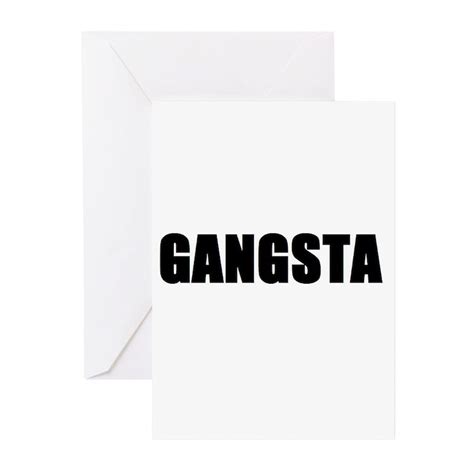 Gangsta Greeting Cards Pk Of 10 Gangsta Greeting Cards Pk Of 10