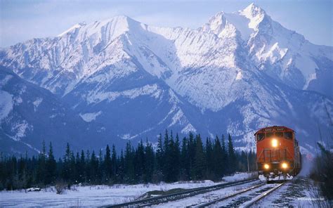 Train Mountains Wallpapers Wallpaper Cave