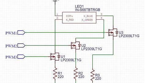 rgb light circuit diagram