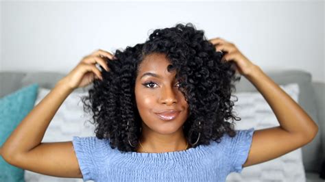 I finally mastered twists for a twistout!!! Quick And Easy Trick For Your Next Twist Out Using Curls ...