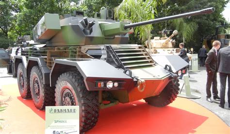 The Panhard Sphinx Ebrc Armored Vehicle