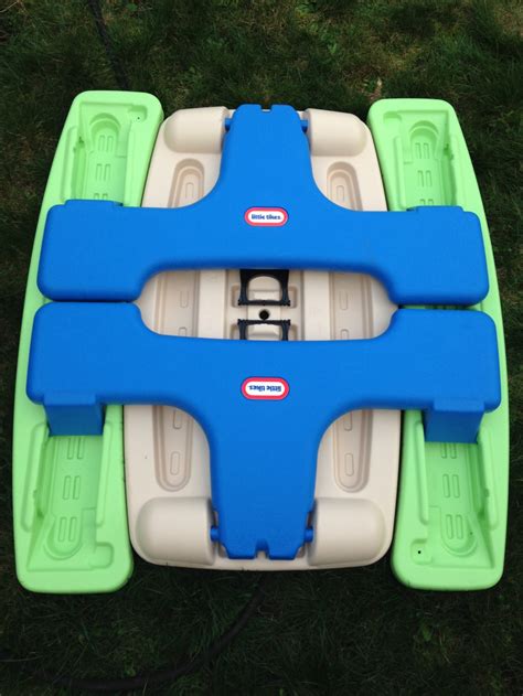 Little tikes easy store jr. Little Tikes Easy Store Picnic Table For Indoor & Outdoor Fun