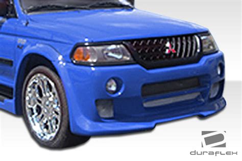 Duraflex Mitsubishi Montero Sport 2000 2003 Platinum Front Bumper
