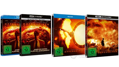 Oppenheimer Im 4k And Hd Steelbook And Standard Varianten Auf 4k Uhd Blu Ray And Dvd Ab November