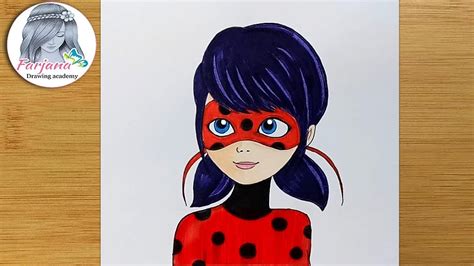 Miraculous Ladybug Drawing With Easy Tricks How To Draw Miraculous Ladybug Art Video