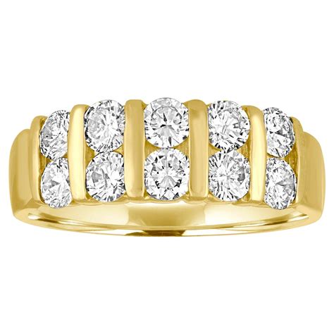 New Diamond Two Color Gold Filigree Band Ring At 1stdibs Wide Band