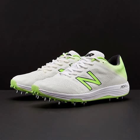 New Balance Ck10 Cricket Shoe White Green Mens Shoes Spikes