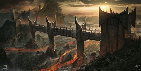 Middle Earth Shadow Of War Concept Art By George Rushing Concept Art