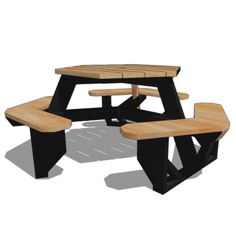 Recycled Plastic Picnic Tables Anova Caddetails