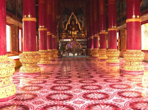Inside A Thai Buddhist Temple Free Stock Photo By Chas Mac On